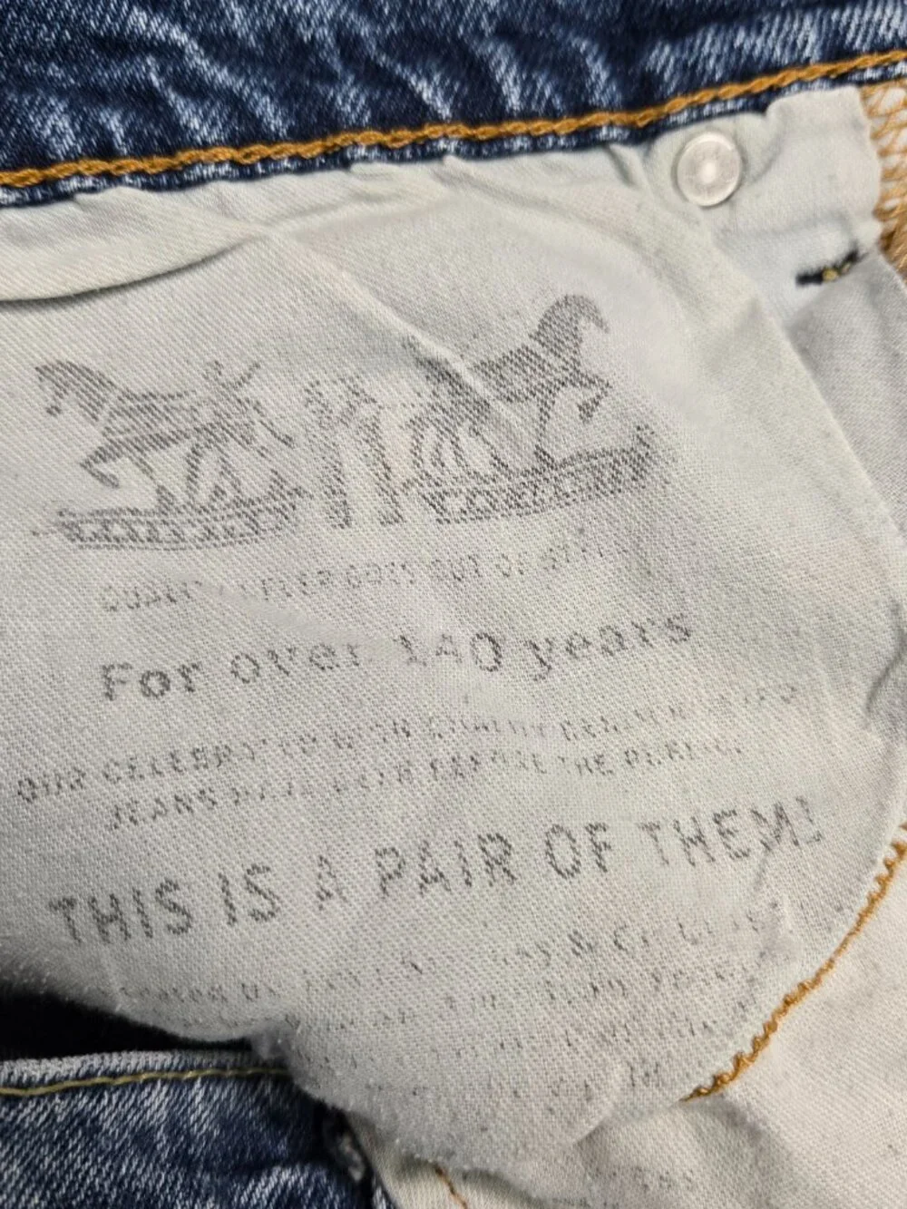 Levis 511 Mens Jeans 36x36 Fits 36x35 Slim Fit Straight Medium Wash Blue Denim